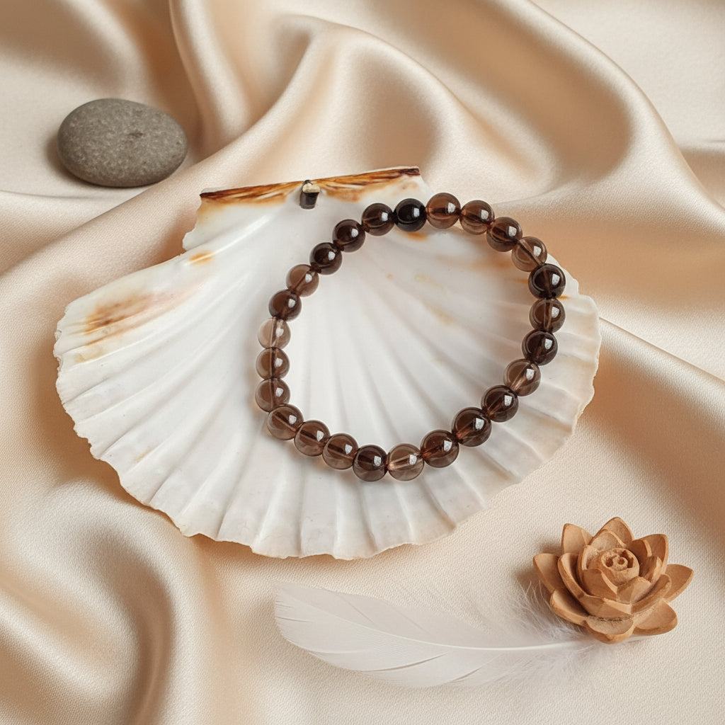 Bracelet Quartz fumé