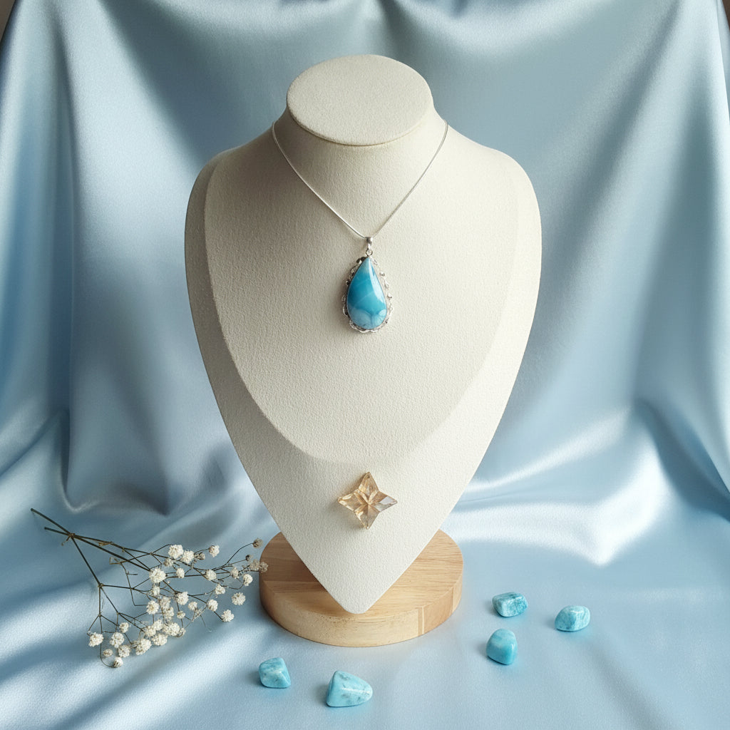 Pendentif Larimar