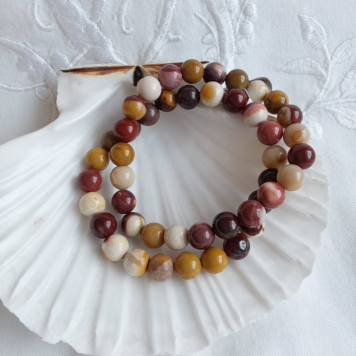 Bracelet Jaspe Mokaïte