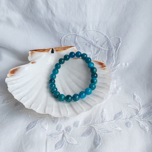 Bracelet Apatite Bleue
