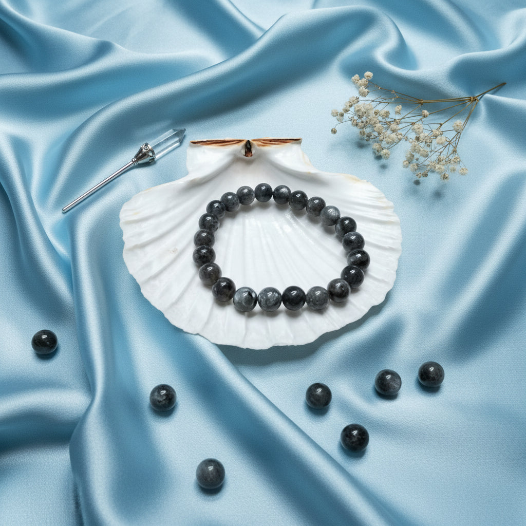 Bracelet Larvikite