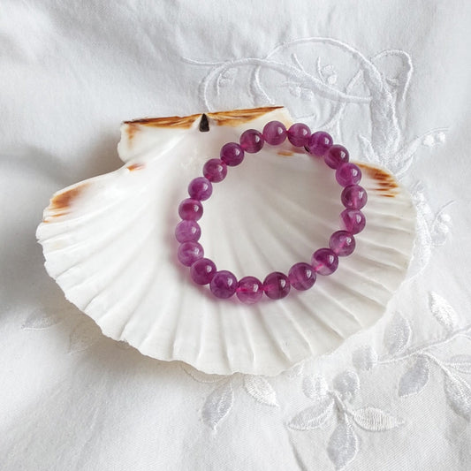 Bracelet Fluorite Violette
