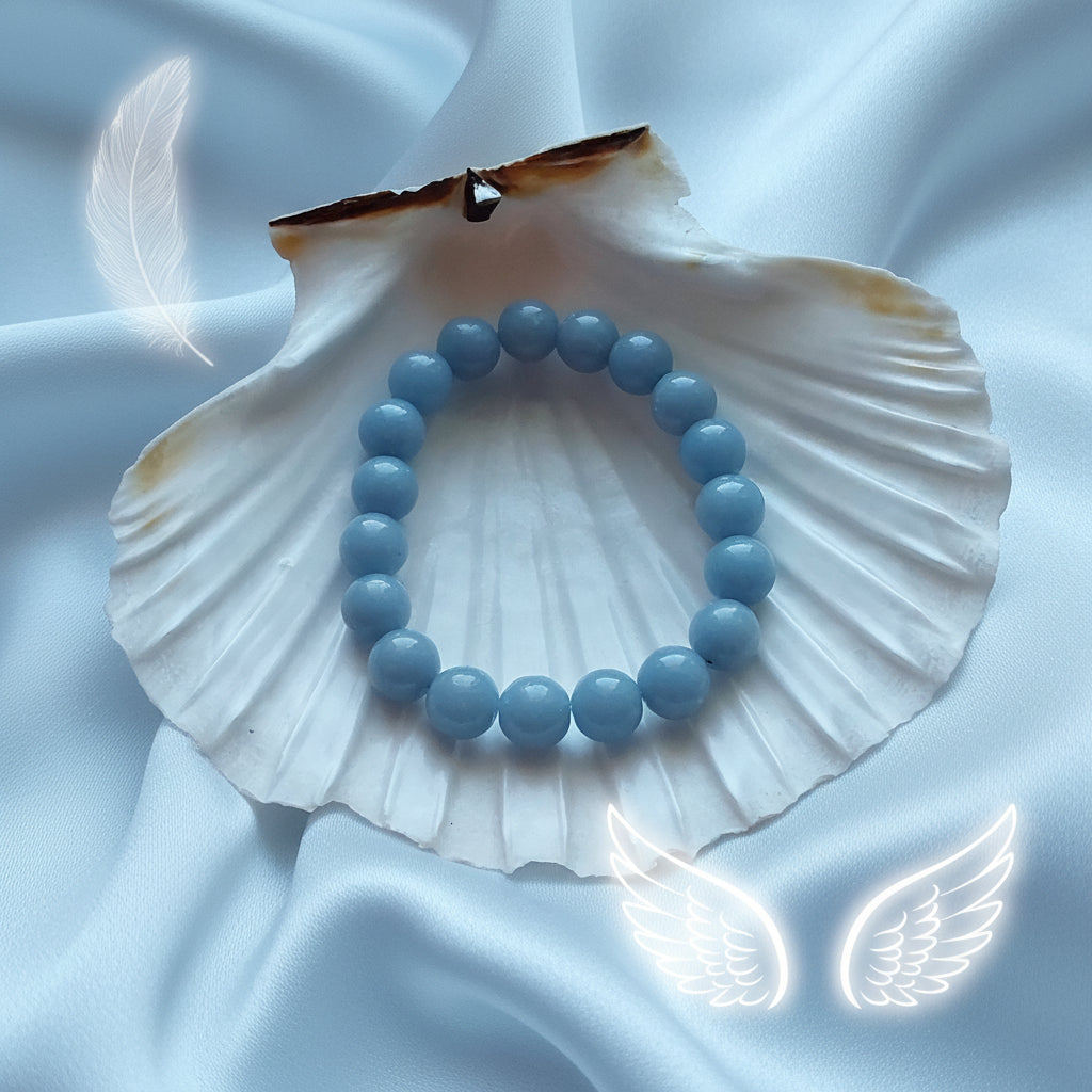Bracelet Angélite Bleue
